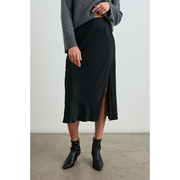 Rails Maya Midi Skirt In - M - Black